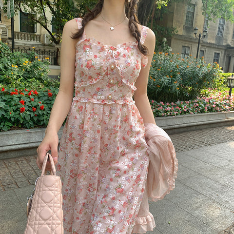 Tea Cup Floral Cami Dress