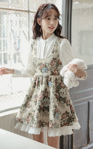 Rustic Rose Babydoll Dress