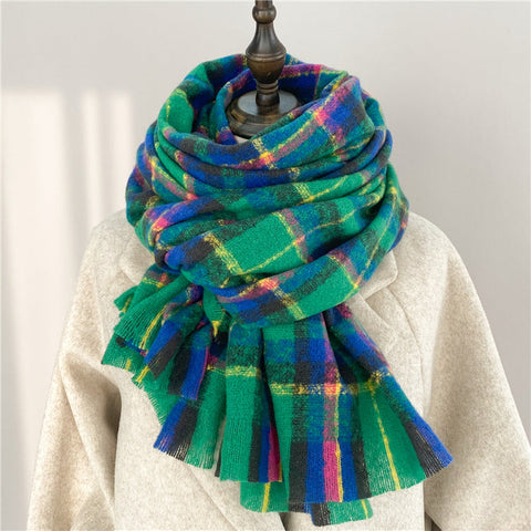 Fall Plaid Scarf