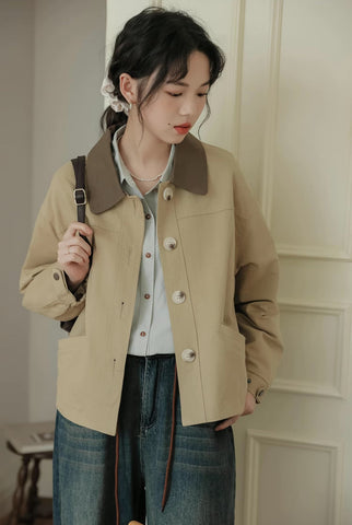 Boyfriend-Utility-Jacke