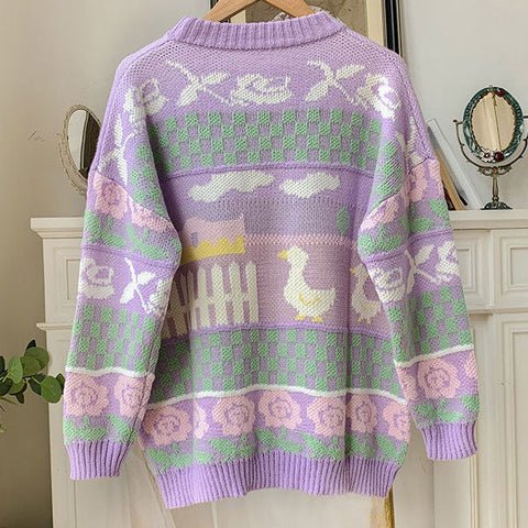 Farm Ducks Sweater
