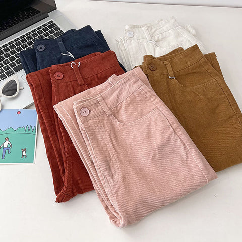 Retro Corduroy Jeans