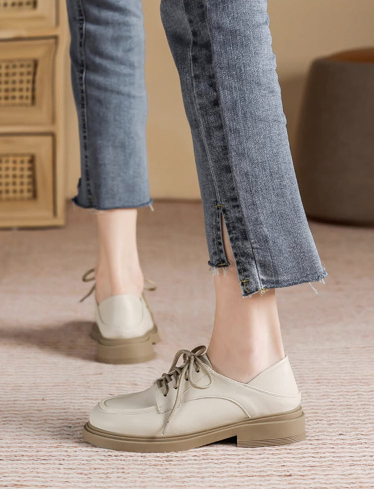 Lace Up Derby Loafers