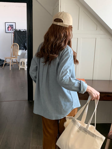 Corduroy Button Up Shirt