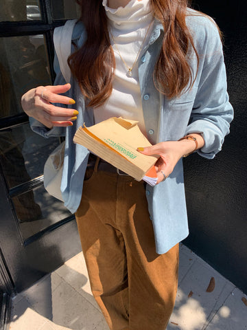 Corduroy Button Up Shirt