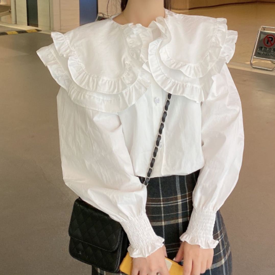 Double Collar Button Up Shirt