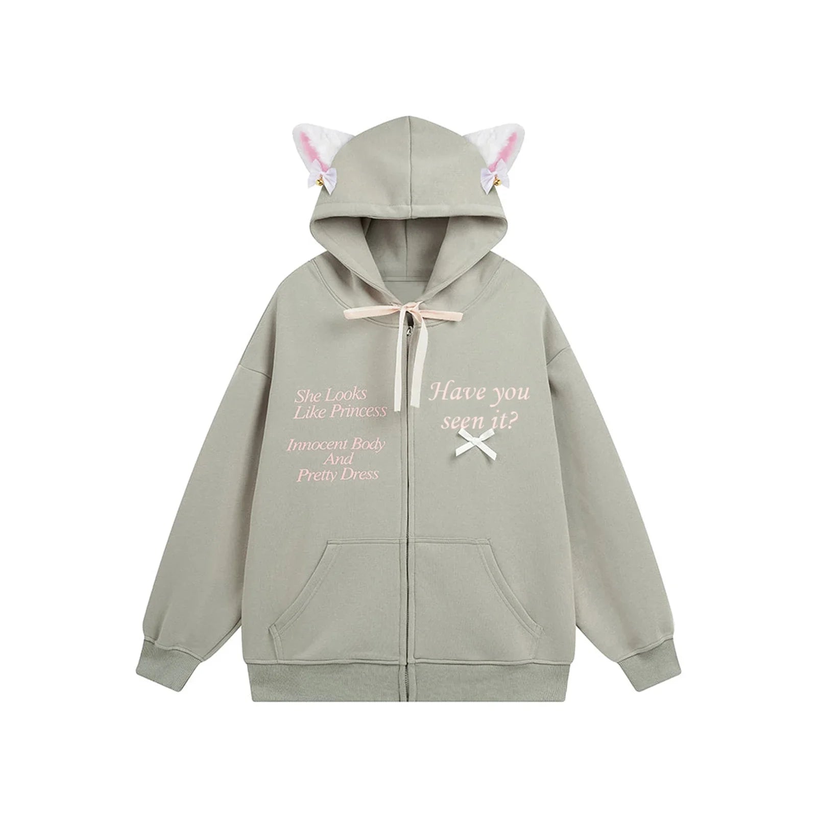 s Oversized Zip Up Hoodies Sweatshirts Y2K Clothes Cute Teen Girl Fall Casual Drawstring Jackets with Pockets