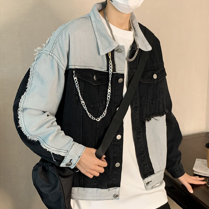 Denim Jackets Vintage American Streetwear Tooling M-3XL Baggy Y2k Clothing Teens Personal Stylish Harajuku College Chaqueta