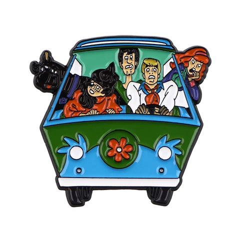 Mystery Machine Emaille Pin
