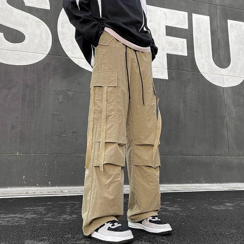 Black Pants Streetwear Harem Pant Vintage Y2k Hip Hop Wide Leg Joggers Baggy Sweatpants Pants Big Size 5XL