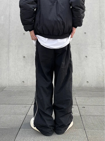 Y2K Streetwear Chic Cargo Korean Harajuku Casual Parachute Tech Pants for Sweatpants Wide Leg Joggers Trousers Clothes