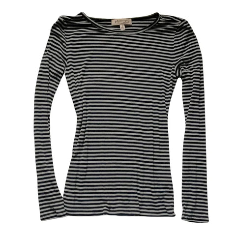 Harajuku Striped Long Sleeve T-Shirts Crew Neck Slim Blouse Y2K Grunge Goth Tops Tee Dark Academia Clothing Streetwear