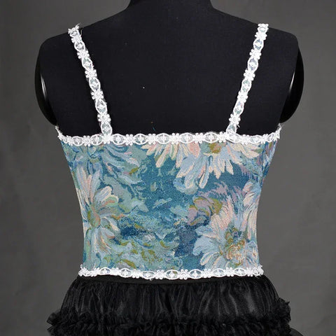 Corset Top Body Shaper Camis Shirt Woman Clothes Waist Trainer Ladies Underbust y2k Blusa Lolita Bustiers