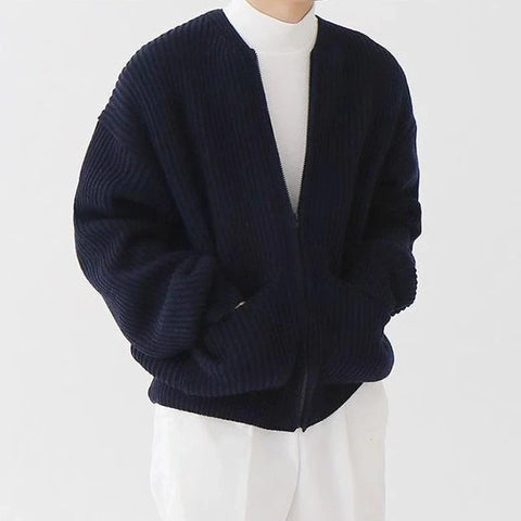 Knit Sweaters For Cardigan Warm Clothing Luxury Y2k Vintage Sweater Winter Cotton Warm Man Clothes