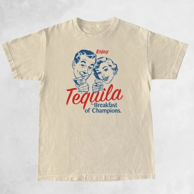 Genießen Sie Tequila Retro T-Shirt