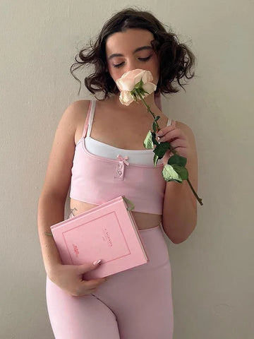 Voguable  Sweet Patchwork Camis Bow Buttons Up Sleeveless Crop Tops Y2K Aesthetic Casual Basic Vest Fitness Sports Tanks