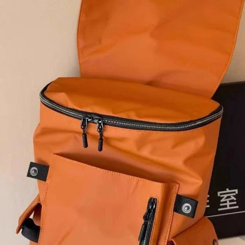 Korean Y2k Aesthetic Simple Backpack Casual All Match Schoolbags Vintage Preppy Trendy Chic Backpacks for Students