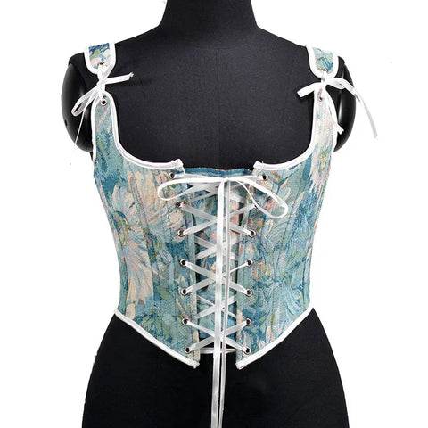 Corset Top Body Shaper Camis Shirt Woman Clothes Waist Trainer Ladies Underbust y2k Blusa Lolita Bustiers