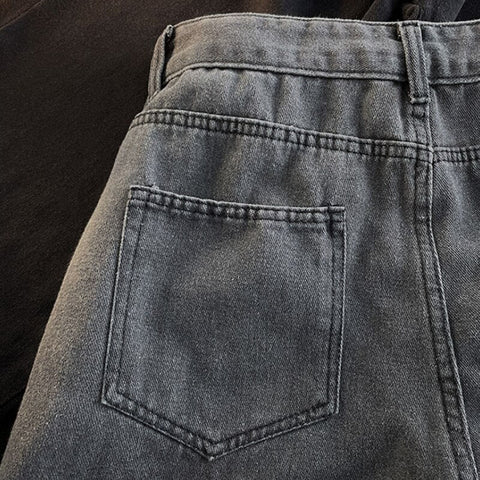 Wide Leg Jeans S-3XL Clothing Y2k Denim Trousers High Street Harajuku American Retro Washed Vintage Baggy Cool