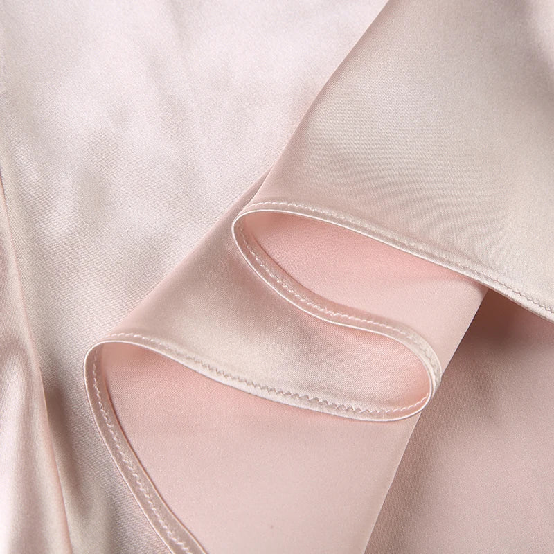 Kawaii Bandage Lace Pink Camisole Sweet Patchwork Satin Crop Tops with Slit y2k Vintage Tank Tops Cute