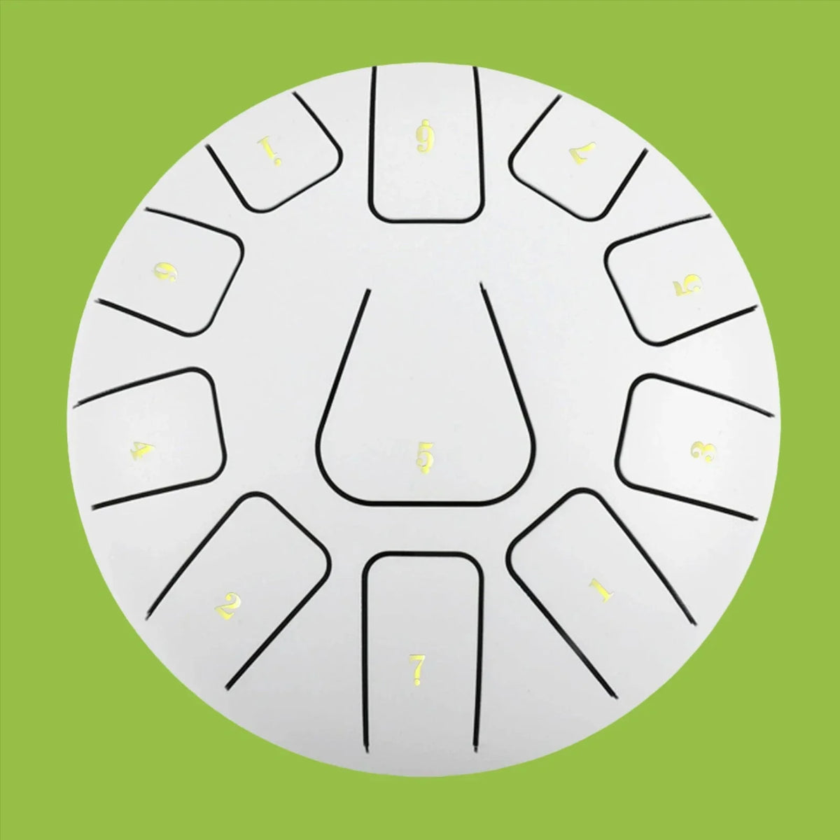 Tambor Zen de 8 pulgadas y 11 tonos