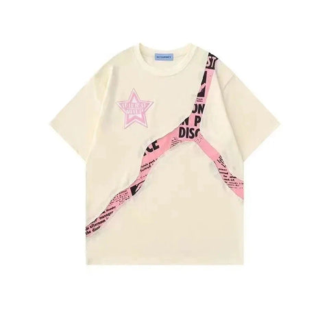 Harajuku Vintage Zip Up Hoodies Y2K Hip Hop Letter Print Sweatshirts Gothic Streetwear Loose Patchwork Tops Hip Hop Coats