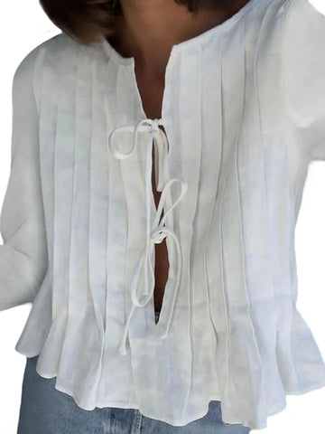 White Bandage Ribbed Tank Top Shirts For Hollow Out Sleeveless Slim Vest Lace-Up Vest Y2k Top