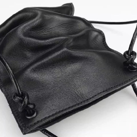 Luxury Design Y2k Aesthetic Mini Cellphone Bag Pleated Vintage Punk Shoulder Bags Pu Soft Leather Trend Handbags Crossbody