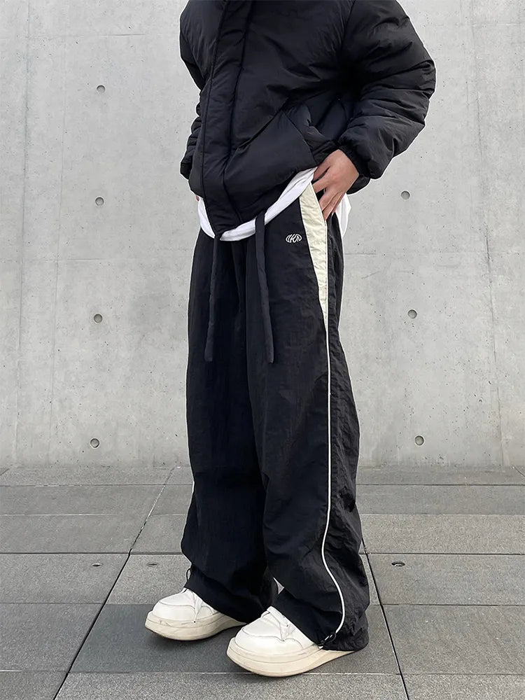 Y2K Streetwear Chic Cargo Korean Harajuku Casual Parachute Tech Pants for Sweatpants Wide Leg Joggers Trousers Clothes