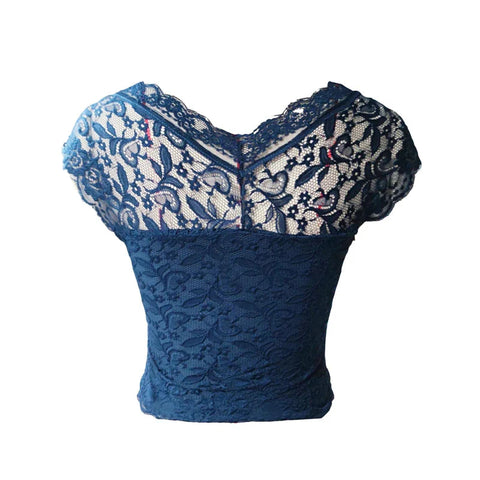 Lace Crop Top y2k Aesthetic Clothes Sweet Style V Neck Sleeveless T Shirt Tanks Kawaii E Girl Clothes Streetwear