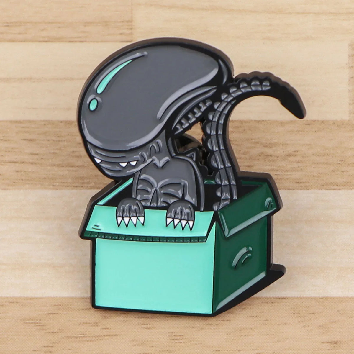 Alien Enamel Pin