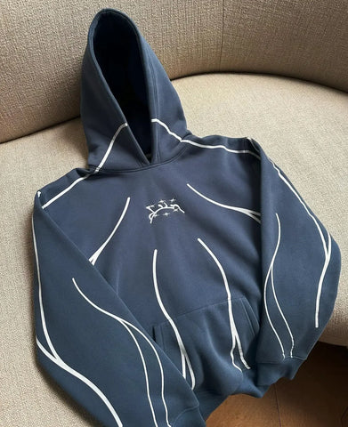 Vintage Washed Jacket Y2K Zipper Hoodie Rock Hip Hop Retro Embroidery Oversized Hoodie Sweatshirt Zipper Jackets