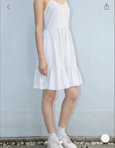 Voguable Vintage Girls Y2K Sweet Slim Striped Mini Dress Ladies Soft Cotton Cute Strapped Dresses for Chic Outfits