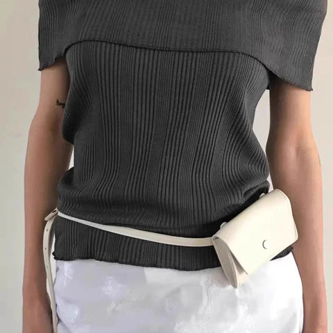Trendy Y2k Aesthetic Waist Packs Streetwear Vintage Casual Mini Bags Japanese All Match Belt Purses and Handbags