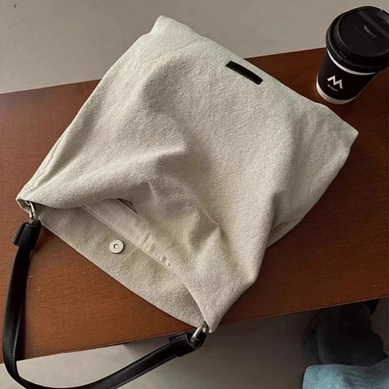 Simple Casual Handbags Streetwear All Match Shoulder Bags Trendy Y2k Aesthetic Chic Vintage Shoulder Bags