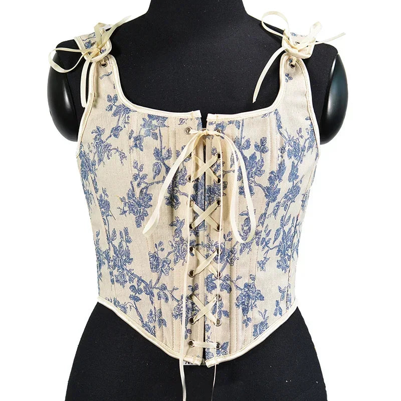 Corset Top Body Shaper Camis Shirt Woman Clothes Waist Trainer Ladies Underbust y2k Blusa Lolita Bustiers
