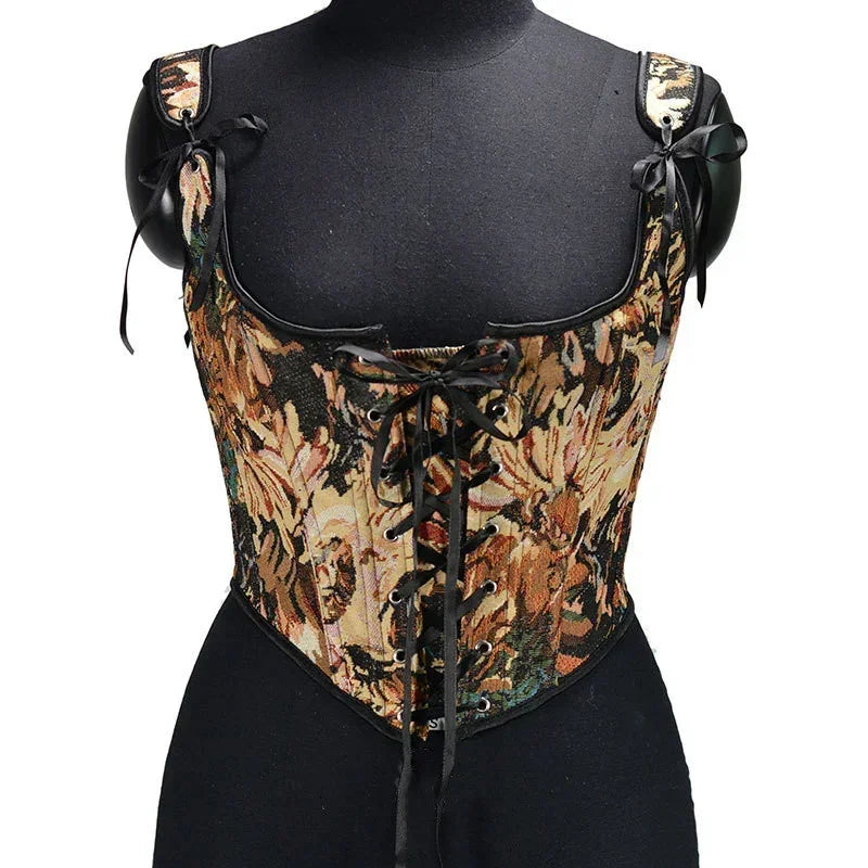 Corset Top Body Shaper Camis Shirt Woman Clothes Waist Trainer Ladies Underbust y2k Blusa Lolita Bustiers