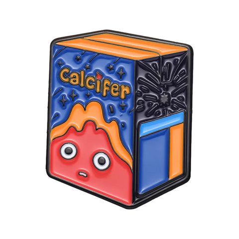 Calcifer Foods Enamel Pin