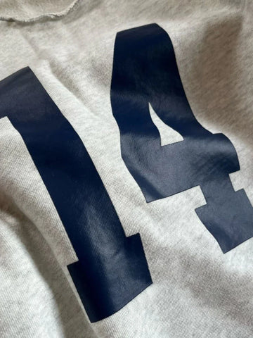 14 Print Oversized Sweatshirt Scoop Neck Long Sleeve Cotton Loose Pullover Streetwear Hoodie Y2k Tops