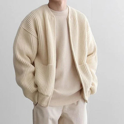 Knit Sweaters For Cardigan Warm Clothing Luxury Y2k Vintage Sweater Winter Cotton Warm Man Clothes