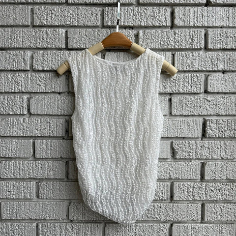 Irregular Tank Top y2k Clothes Solid Color Round Neck Sleeveless T Shirt Vest 2000s Aesthetic Clothing Streetwear