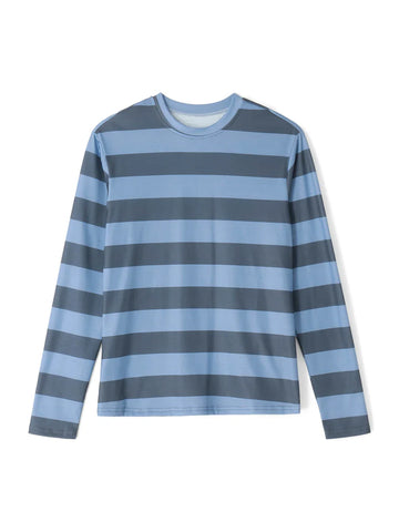 y2k Aesthetic T Shirt  Grey Striped Long Sleeve Tops Gothic E Girl Punk Dark Academia Clothes Streetwear