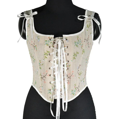 Corset Top Body Shaper Camis Shirt Woman Clothes Waist Trainer Ladies Underbust y2k Blusa Lolita Bustiers