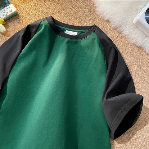 100% Cotton Graphic T Shirts Harajuku Korean Fashions Solid Tops Woman T-shirts Y2k Vintage Tees