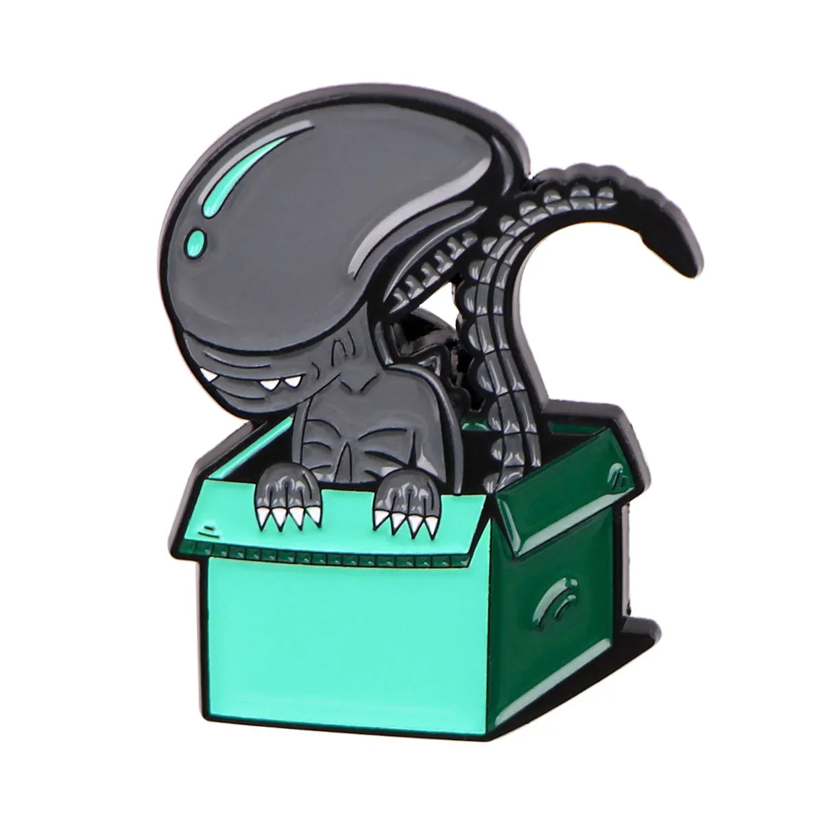 Alien Enamel Pin