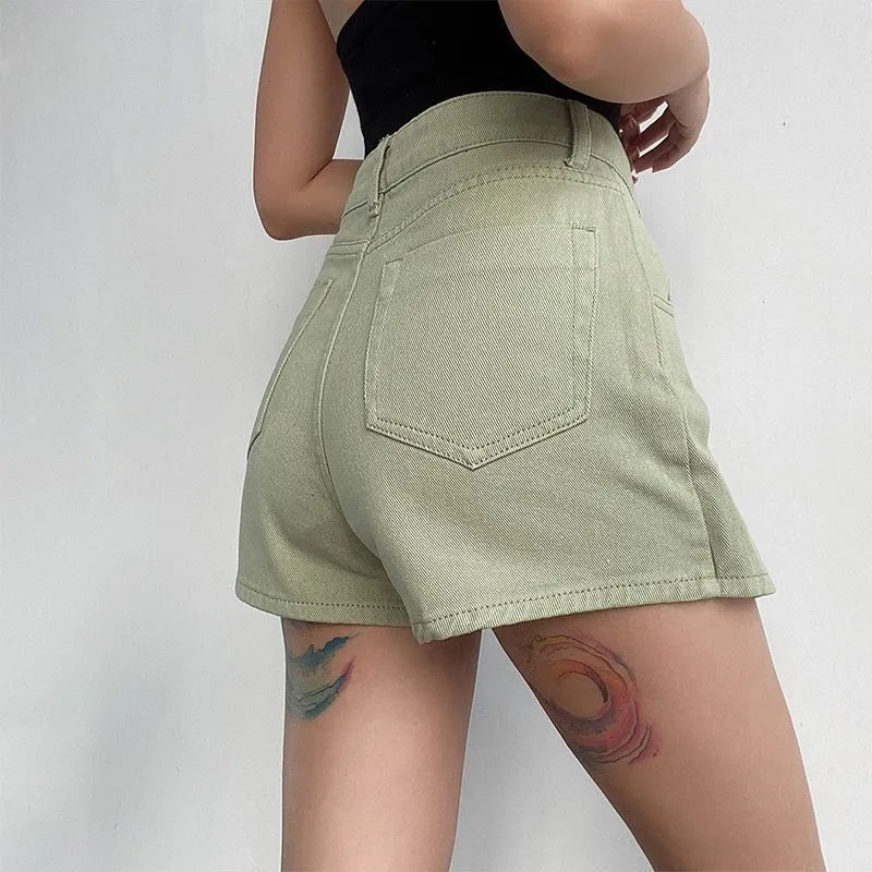 Mini Denim Skirts Slim Chic Vintage Asymmetrical Hotsweet Streetwear Design Ulzzang Student Harajuku Y2k Faldas