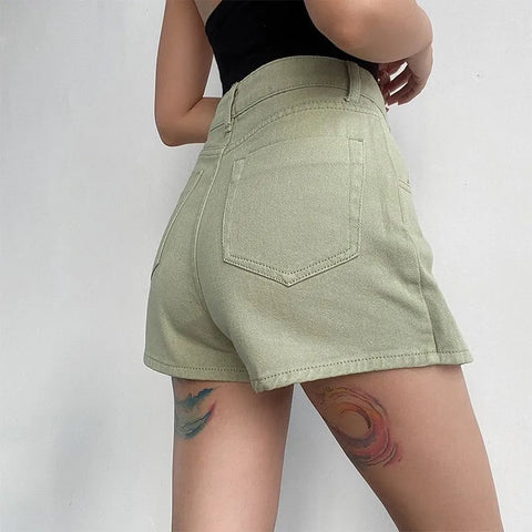 Mini Denim Skirts Slim Chic Vintage Asymmetrical Hotsweet Streetwear Design Ulzzang Student Harajuku Y2k Faldas
