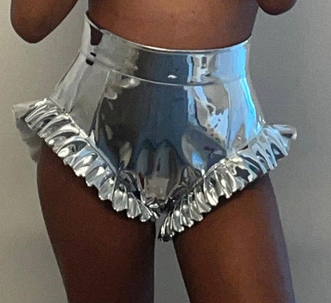 Voguable  Clubwear Wide Leg Loose Casual Vintage Shorts Streetwear Woman Y2k High Waist Flared Shorts Mujer
