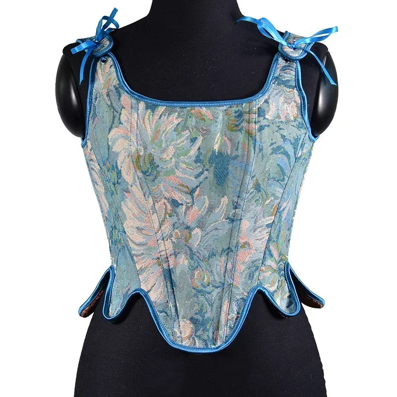 Corset Top Body Shaper Camis Shirt Woman Clothes Waist Trainer Ladies Underbust y2k Blusa Lolita Bustiers