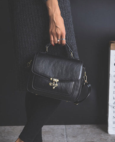 Signature Swivel Satchel Bag